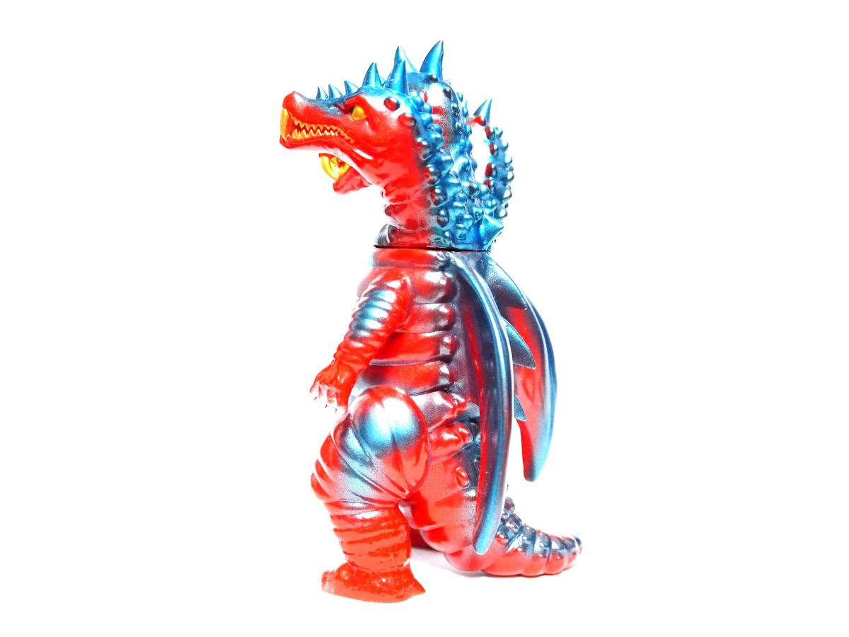 スーフェス　イベント限定　三つ首竜　ミドルサイズ ソフビ ミドルサイズ三つ首竜 フィギュア王限定カラー さくら色