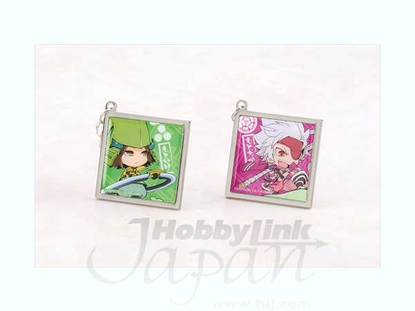 まめ戦国BASARA メモスタンドチャームセット 4 (元就 & 元親